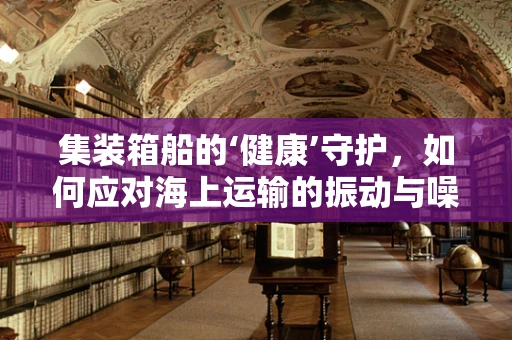 集装箱船的‘健康’守护，如何应对海上运输的振动与噪音挑战？