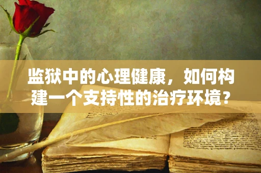 监狱中的心理健康，如何构建一个支持性的治疗环境？
