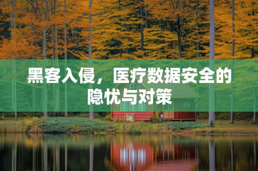 黑客入侵，医疗数据安全的隐忧与对策