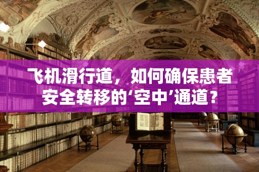 飞机滑行道，如何确保患者安全转移的‘空中’通道？