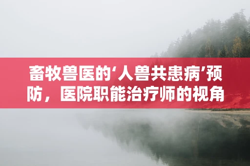 畜牧兽医的‘人兽共患病’预防，医院职能治疗师的视角