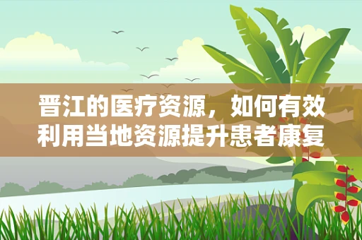 晋江的医疗资源，如何有效利用当地资源提升患者康复效果？