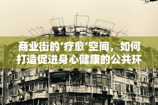 商业街的‘疗愈’空间，如何打造促进身心健康的公共环境？