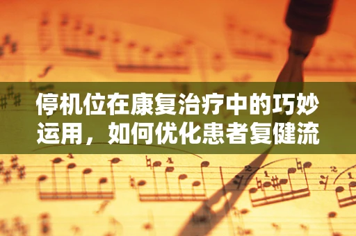 停机位在康复治疗中的巧妙运用，如何优化患者复健流程？