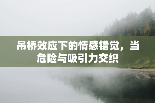 吊桥效应下的情感错觉，当危险与吸引力交织