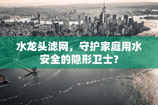 水龙头滤网，守护家庭用水安全的隐形卫士？