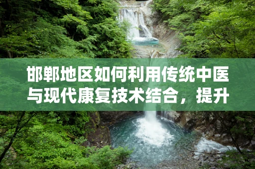 邯郸地区如何利用传统中医与现代康复技术结合，提升患者康复效果？