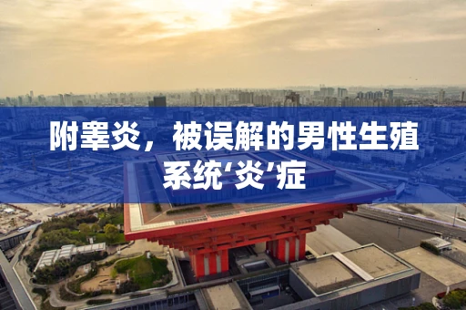 附睾炎，被误解的男性生殖系统‘炎’症