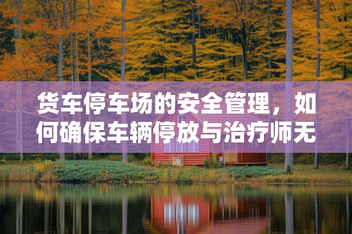 货车停车场的安全管理，如何确保车辆停放与治疗师无关的‘安全’？
