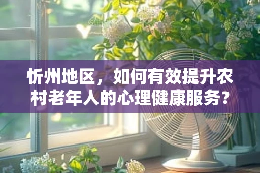 忻州地区，如何有效提升农村老年人的心理健康服务？
