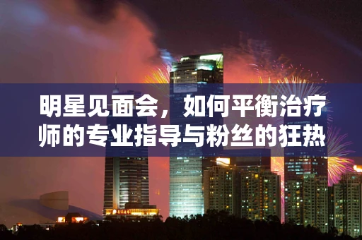明星见面会，如何平衡治疗师的专业指导与粉丝的狂热情绪？