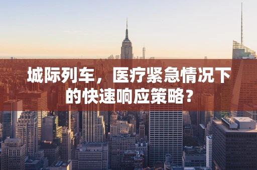 城际列车，医疗紧急情况下的快速响应策略？