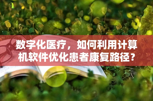 数字化医疗，如何利用计算机软件优化患者康复路径？