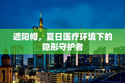 遮阳帽，夏日医疗环境下的隐形守护者