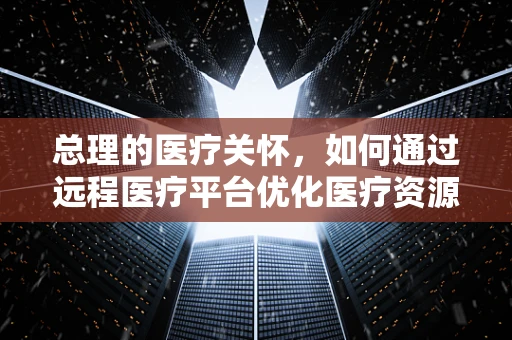 总理的医疗关怀，如何通过远程医疗平台优化医疗资源分配？