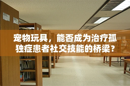 宠物玩具，能否成为治疗孤独症患者社交技能的桥梁？